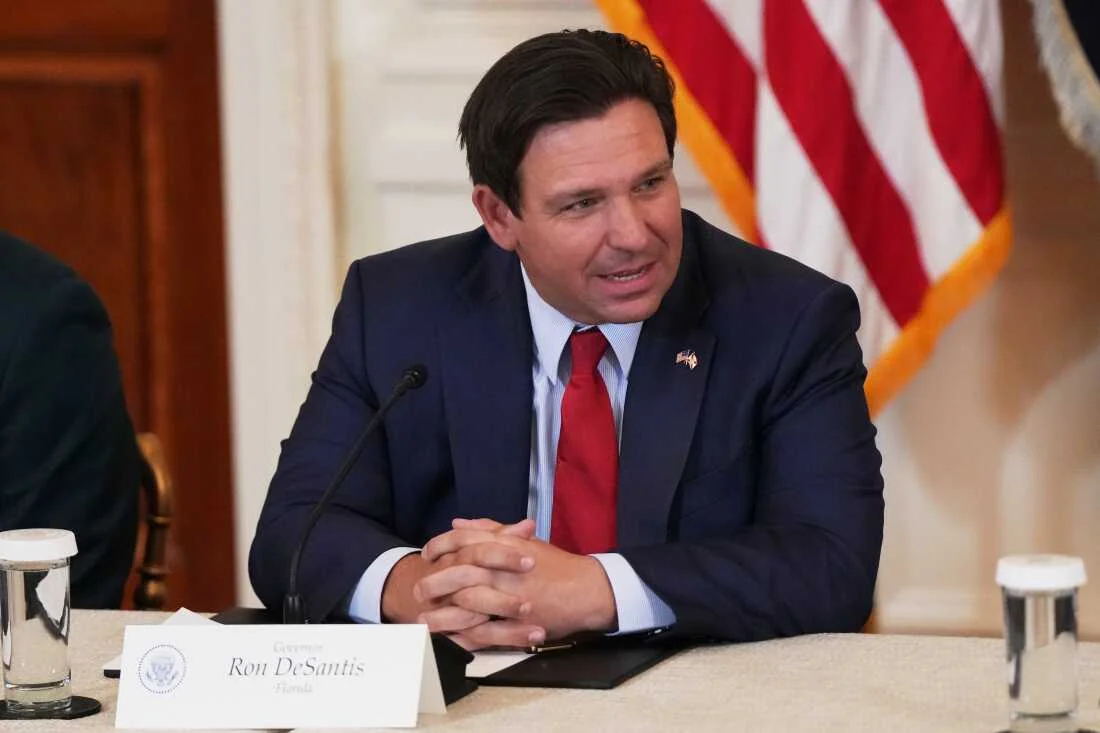 Florida's DeSantis Unveils Voting Map Favoring Trump's GOP.