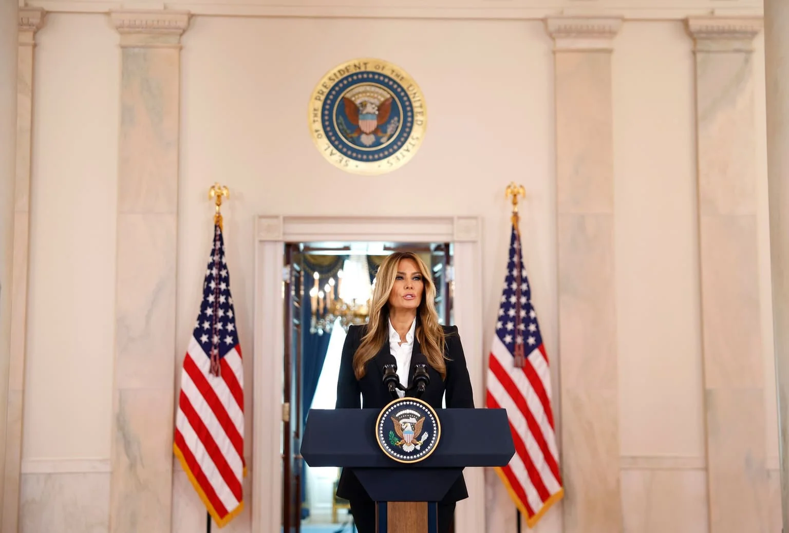 Melania Trump facilitates return of 26 Ukrainian children from Russia.