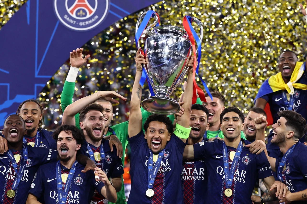 PSG Wins Back-to-Back Champions League Titles.