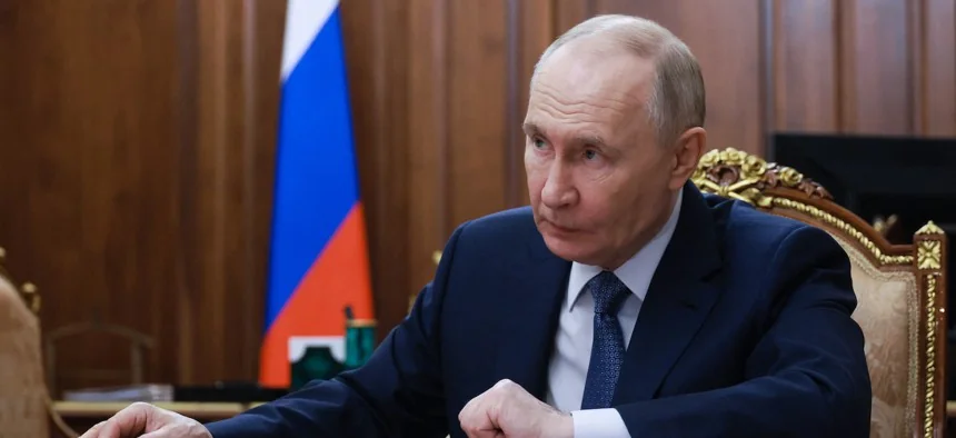 Russia views US as its main rival.