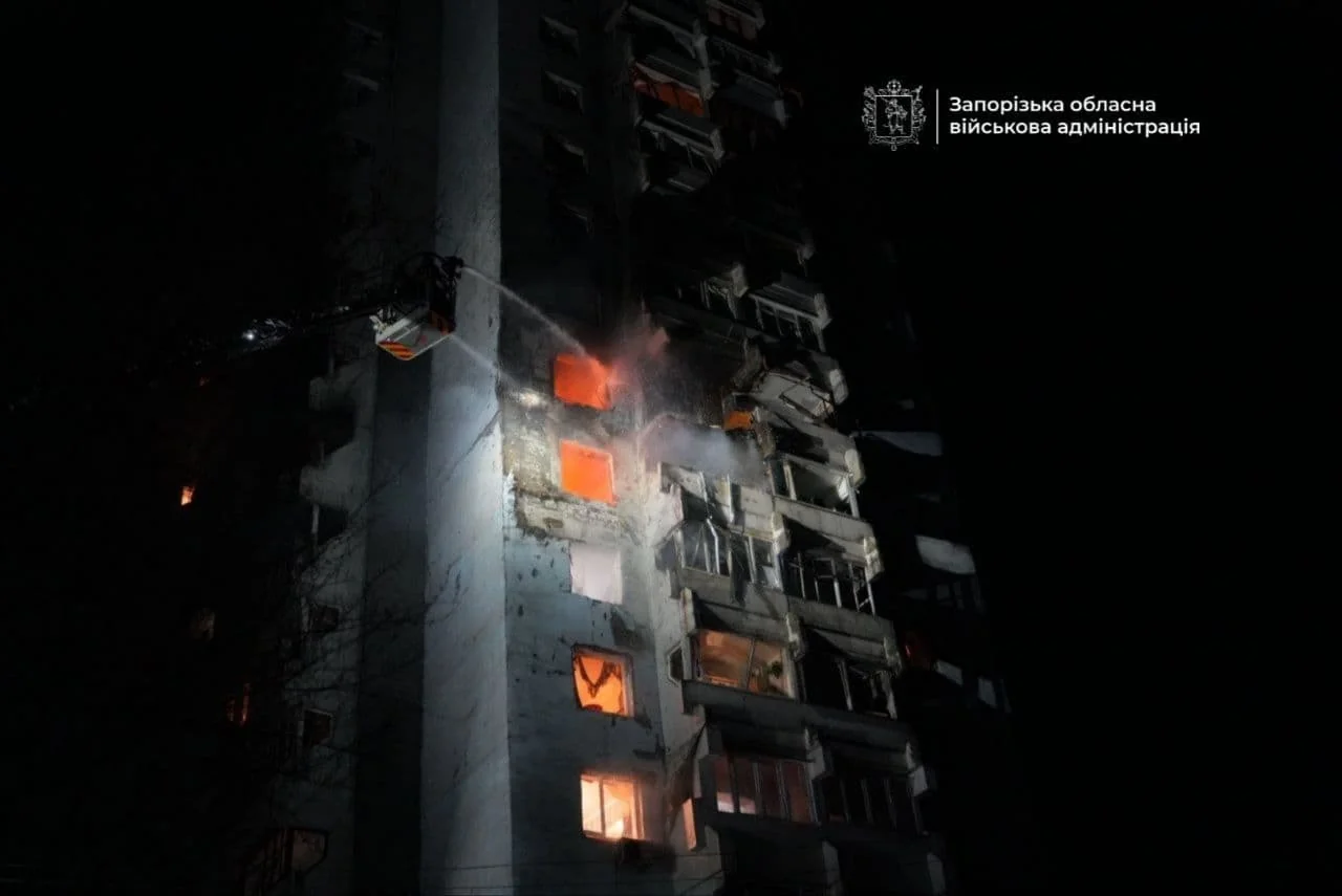 Russian Airstrikes Hit Ukrainian Cities.