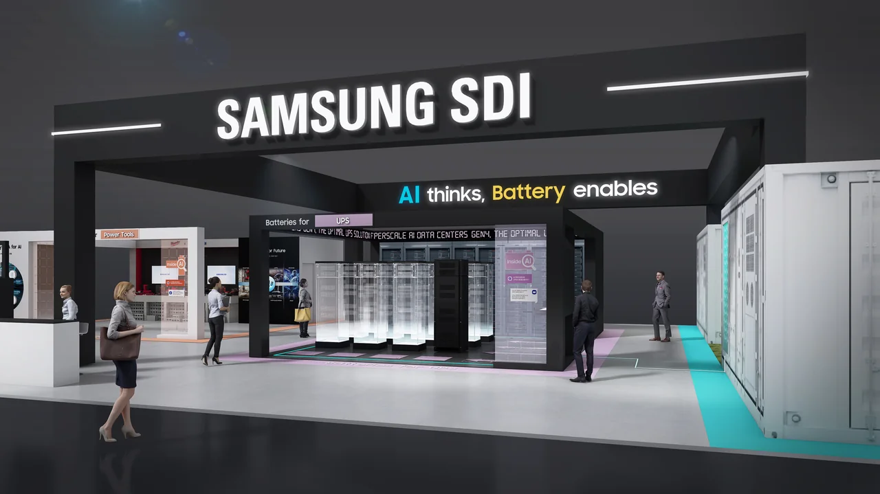 Samsung SDI to Showcase High-Power AI Batteries.