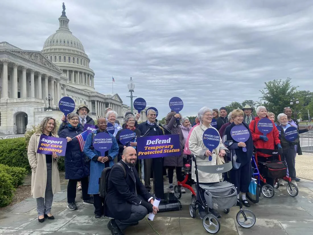 Senior Caregivers Unite to Defend Immigration Rights.