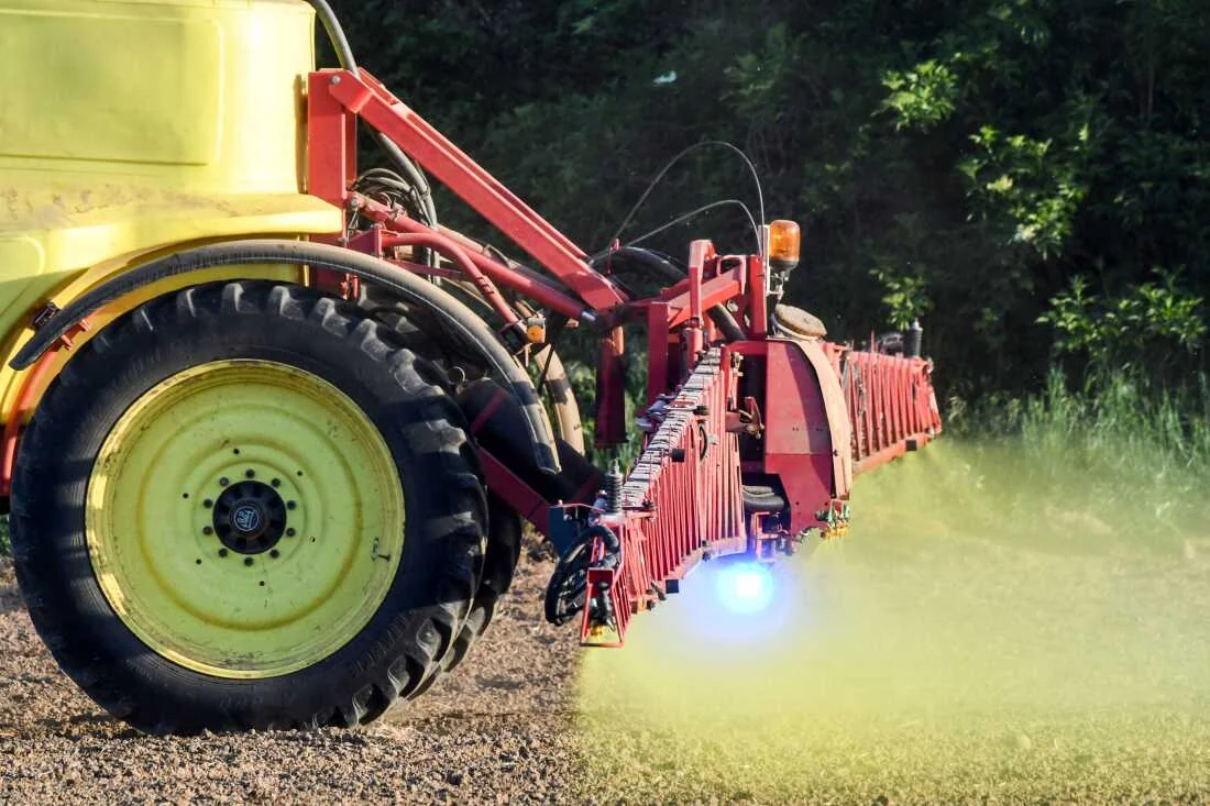 Supreme Court weighs weed killer labeling case.