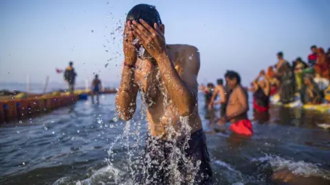 Kumbh Mela waters bacteria-free: Minister